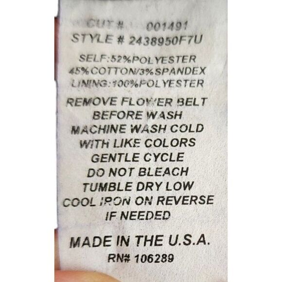 Vintage Y2K Strapless Mini Cocktail Dress Flower Bow Womens Size 5 Black Satin - Picture 6 of 6